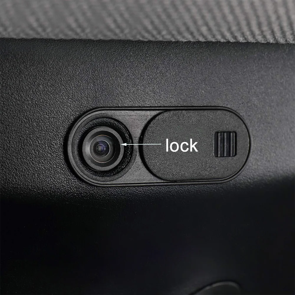 

Security Small Webcam Cover Universal Tools Durable Privacy Protection Black Car Camera Thin Accessories For Tesla Model 3
