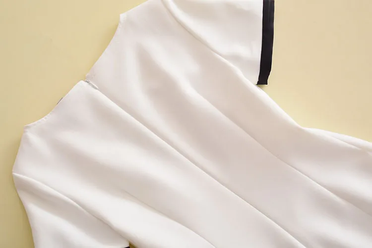 Letizia короткое платье; мини взлетно-посадочной полосы Дизайнер Высокое качество Новые летние женские модные вечерние пикантные Винтаж; Простые; элегантные; изящные белые платья