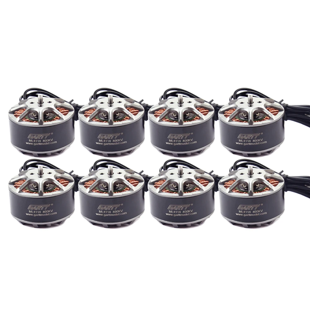 

8pcs GARTT ML4114 400KV Brushless Motor For Multirotor Quadcopter Aircraft multi-axis Motor Lipo Battery