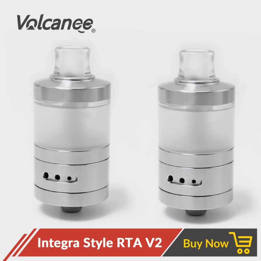 Volcanee SXK Integra Style MTL RTA V2 4 0 мл Топ заполняющий 304L SS хлопок жидкий воздушный поток