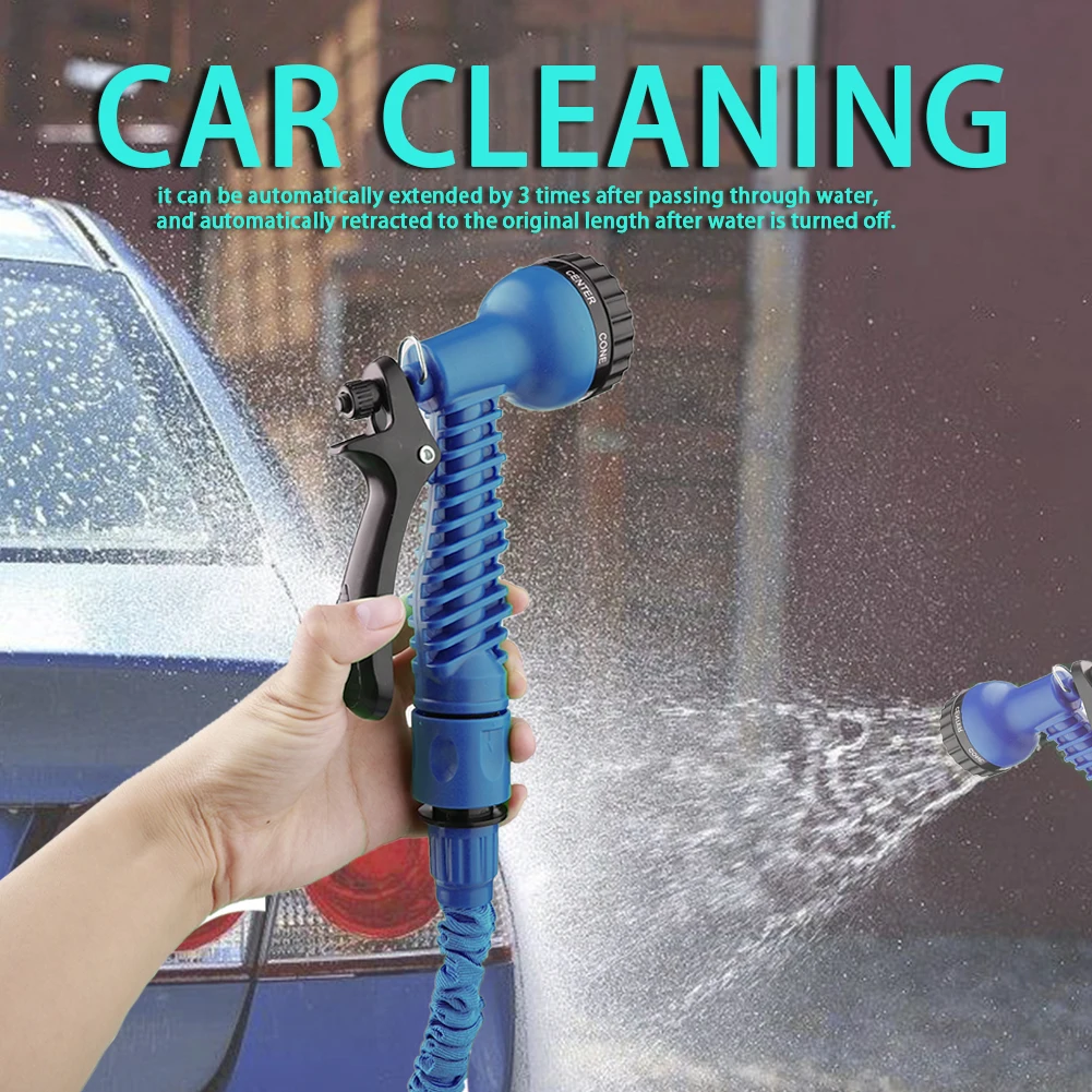 

Garden Watering Hose Home High-pressure Car Wash Telescopic Water Pipe