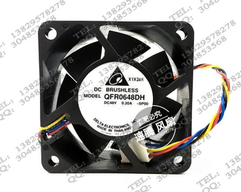 

New QFR0648DH 48V 0.20A 6025 6CM / cm four-wire PWM cooling fan