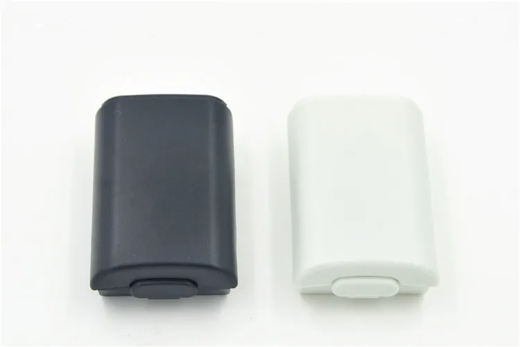 10pc Battery Cover Door For Xbox 360 Wireless Controller Black White