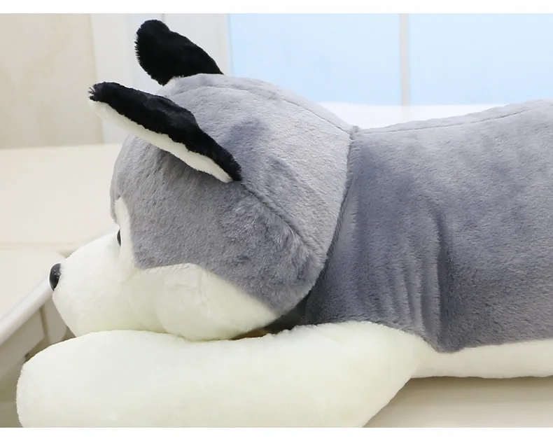 Cute Animal Husky Plush Toys Dolls Large Cartoon Dogs Valentine's Day Gifts Decoration 39inch 100cm DY50505 (7)