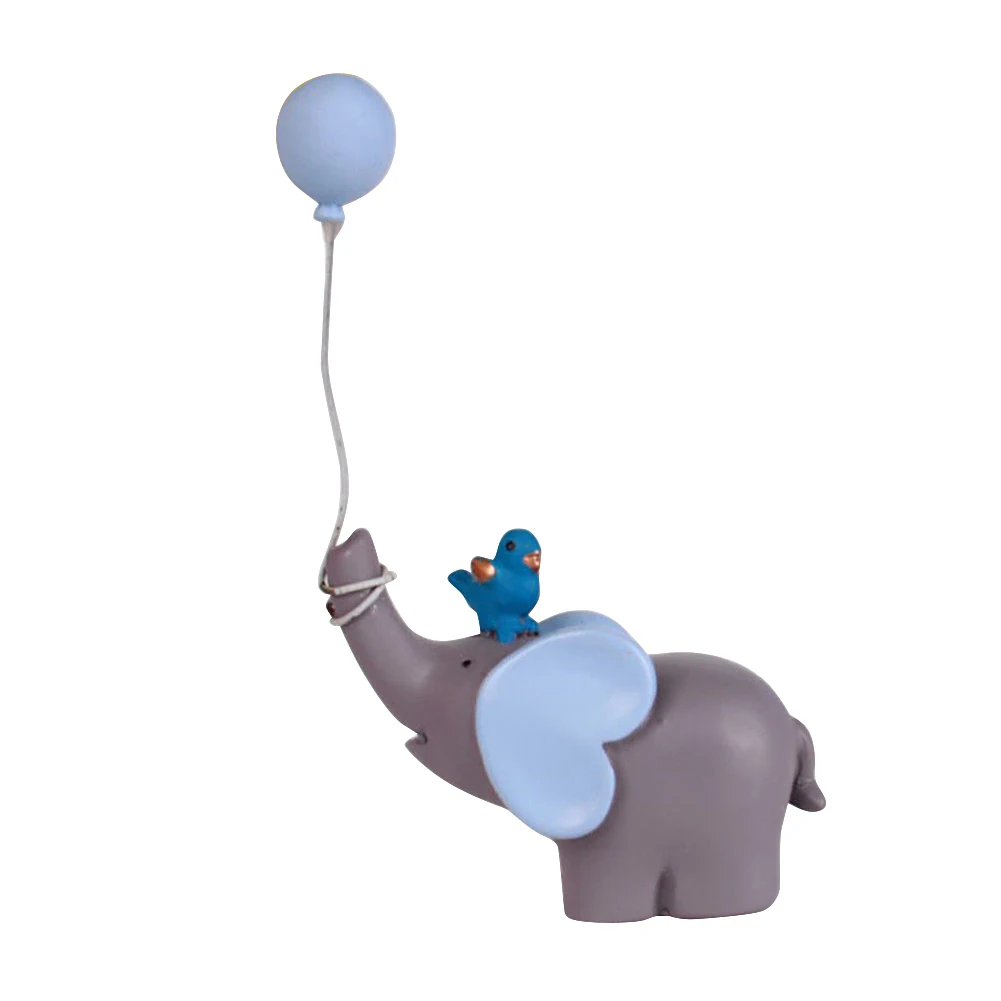 Best Elephant Balloon Lollipop Happy Birthday Cake Topper Dessert Decor Gifts Ornaments TT best