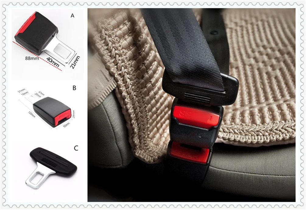 Car Seat Belt Lock Plug Extension Joint Universal Buckle Head For Tesla Suzuki Isuzu Daihatsu Aston Martin Volvo Mazda Seat Belts Padding Aliexpress