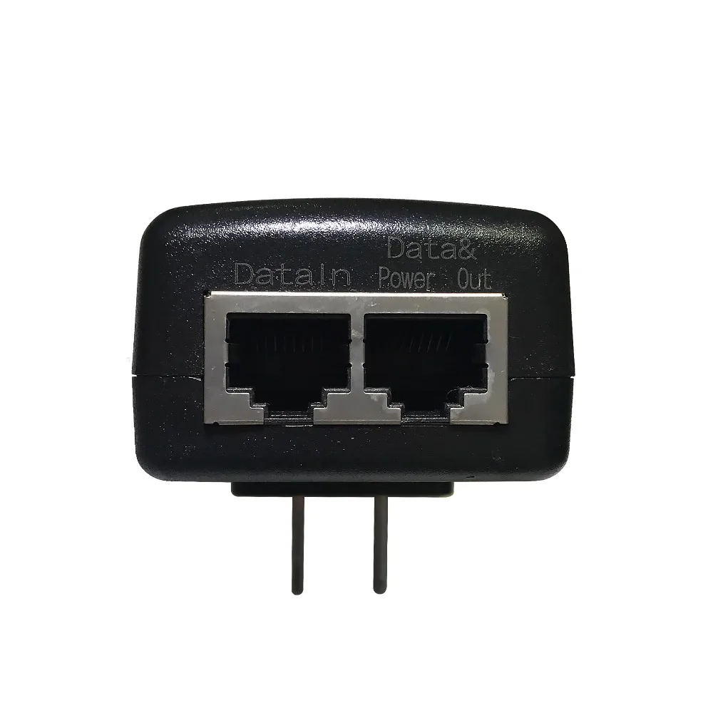 Gigabit 48V 0.5A адаптер, переходник питания по Ethernet pin4/5(+), 7/8(-) совместимый EEE802.3af для UBNT AP 1000 Мбит/с