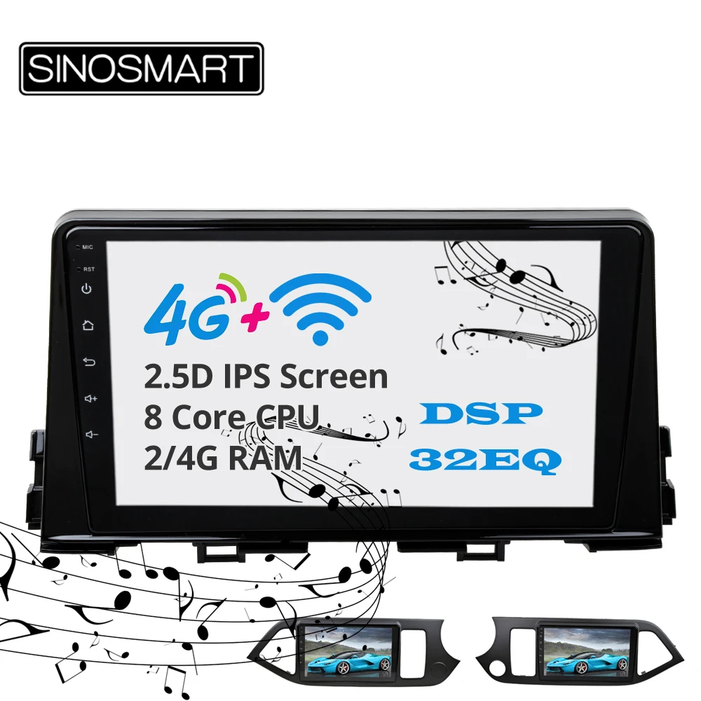 Flash Deal Sinosmart Android 8.1 2Din IPS/QLED 2.5D screen car gps radio navigation player for Kia Morning 2011-2019 0 Flash Deal Sinosmart Android 8.1 2Din IPS/QLED 2.5D screen car gps radio navigation player for Kia Morning 2011-2019 0