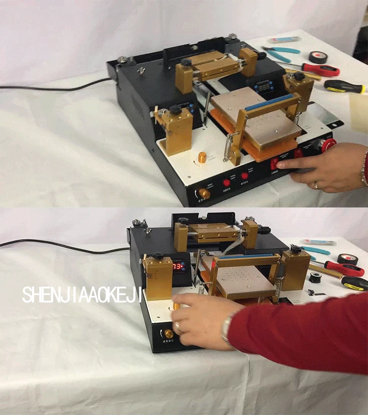Полностью автоматическая разделительная Машина lcd поляризационная Удаленная машина spilt экран прессовый фильтр машина