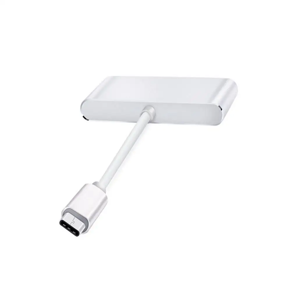 Горячая USB-C концентратор 4 порта OTG USB 3,0 концентратор EU/AU/US/UK DC 5 в адаптер питания Тип C сплиттер для MacBook Xiaomi АКСЕССУАРЫ для ноутбуков