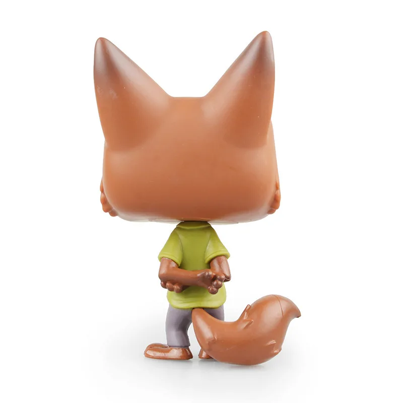 Funko pop Дисней фильм зверополис и Джуди, Ник, ELE-FINNICK, MR. BIG, флэш ПВХ Фигурки Модель игрушки для детей подарок на день рождения