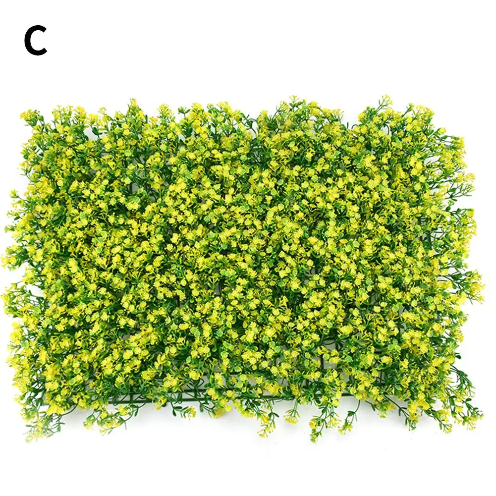 40*60 см Искусственный завод муляж растения на стену газон трава пластик поддельные газон зеленая растительность для стены украшения двери зеленый фиолетовый