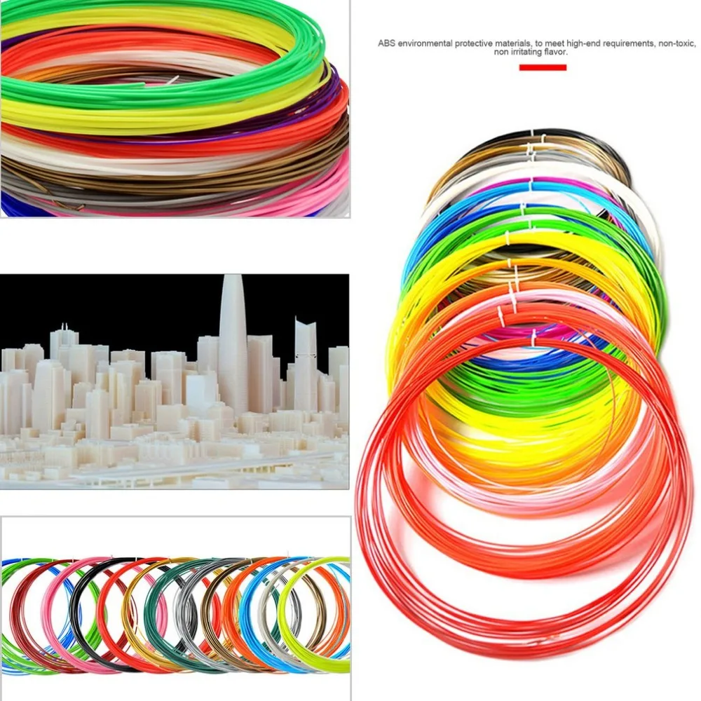 

ACEHE 3D Print Supplies Consumptive Material Printing ABS Print Consumables 20 Colors/Bag Luminous Warm Discoloration In Stock!!
