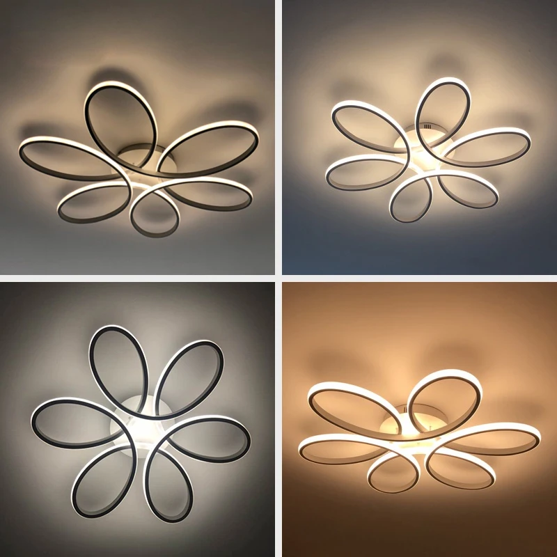 Modern led chandelier lighting for living room bedroom dining room indoor home lustre chandelier lamp AC90v-260v lampadario