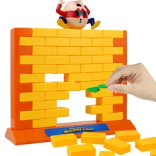 Стены Сплит кирпичная стена игры детский Настольный родитель-детская, развивающая интерактивные, образовательные игрушки