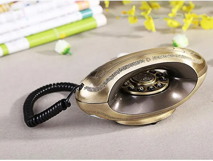 Европейский Винтажный стационарный телефон arabia telefone fixo стационарный телефон античный для офиса дома Кабинета telefono fijo antika