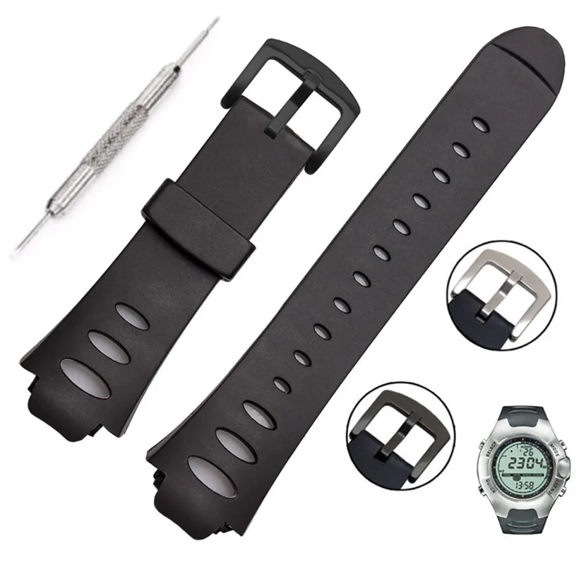 Luxury Rubber replacement Watch Band Strap SS0S4723000 For SUUNTO