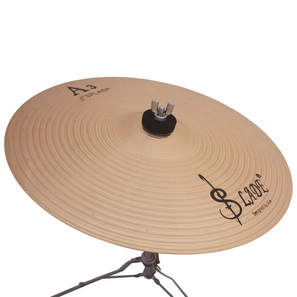 

SLADE 8/12 inch Cymbals Drum Parts A3 High Quality Durable Phosphor Bronze Drum Cymbal Percussion Instruments Parts Accessories