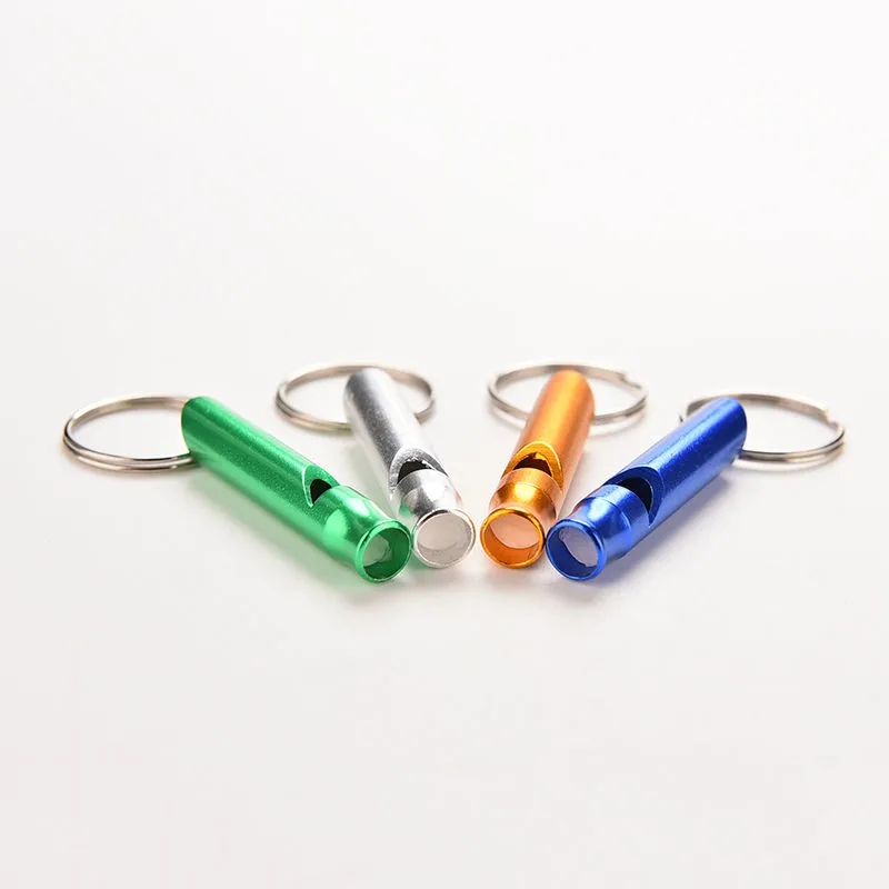 1 шт. открытый металлический многофункциональный свисток кулон с брелок для ключей для выживания на открытом воздухе аварийный Мини Размер свистки