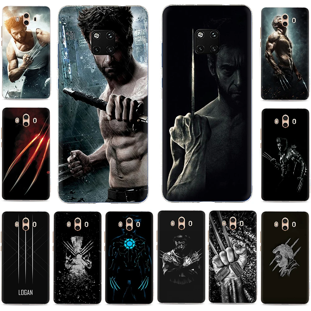 

Wolverine Hard Phone Cover Case for Huawei Y5 6 7 2017 Mate 10 20 Pro Lite Nova 2i 3i