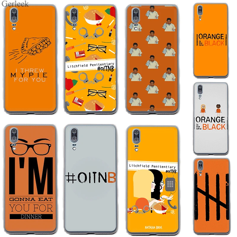

Orange Is The New Black Case Phone Cover For Huawei Mate 10 20 Lite Pro Nova 3i 3 I Soft TPU Cases