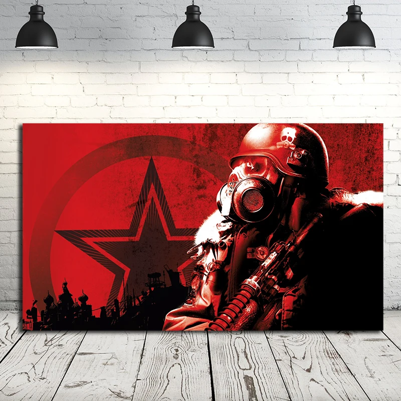 

Metro Last Light Redux 2033 Exodus Game Posters Artworks Prints on Canvas Painting Wall Art Picture For Living Room Home Decor