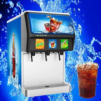 

Stainless Steel Commercial 3 Valves Cola Making Machine Automatic Electric Cola Dispenser Carbonated Drink Maker Machine
