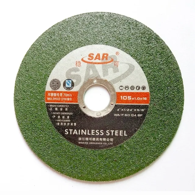 100mm stainless steel sanding cutting wheel metal sheet cutting disc cutting sheet metal dremel