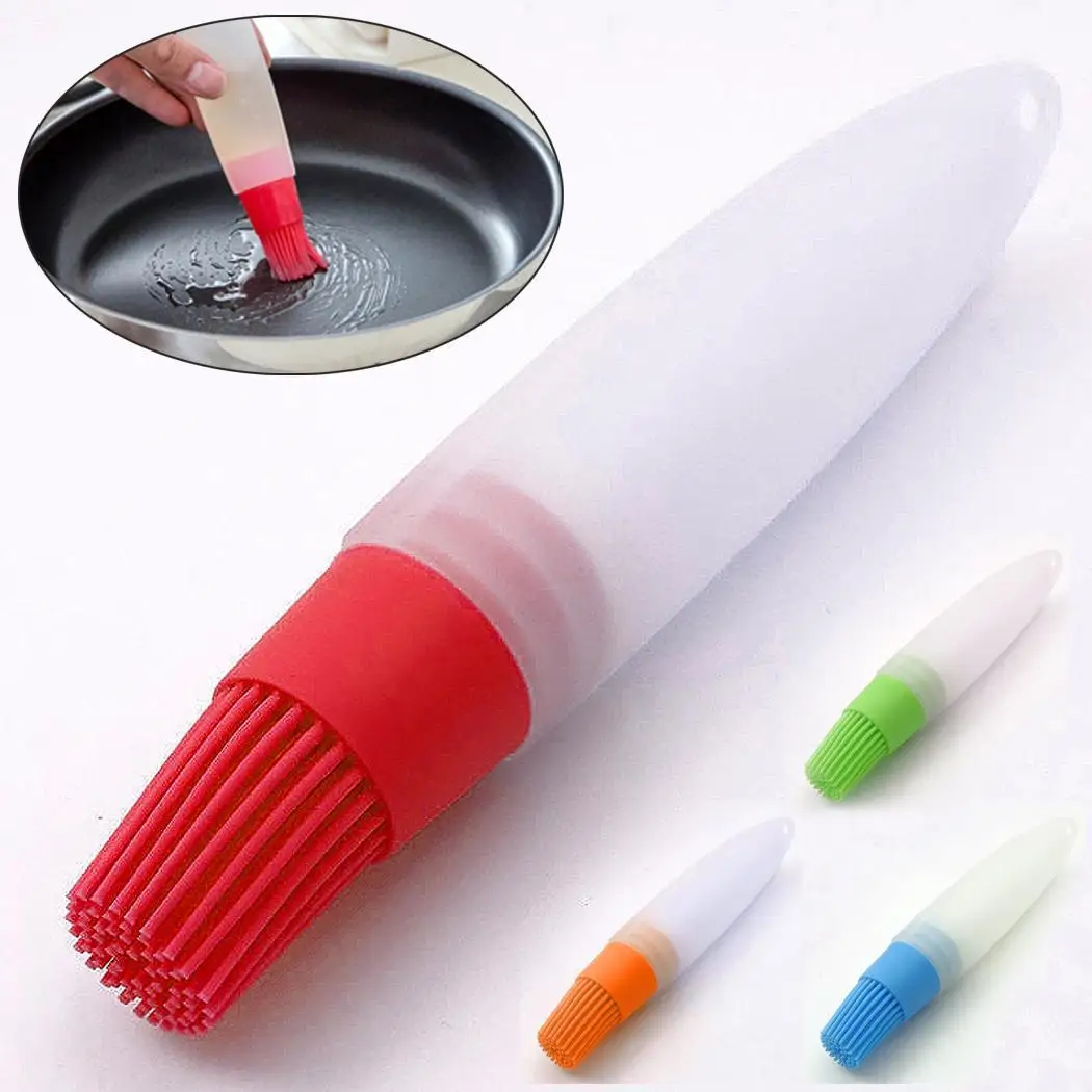 

Hot Baking Basting Brush Liquid Oil Home Kitchen, BBQ, etc. Pen Cake Butter Bread -10~+70 BBQ Brush Baking Tool