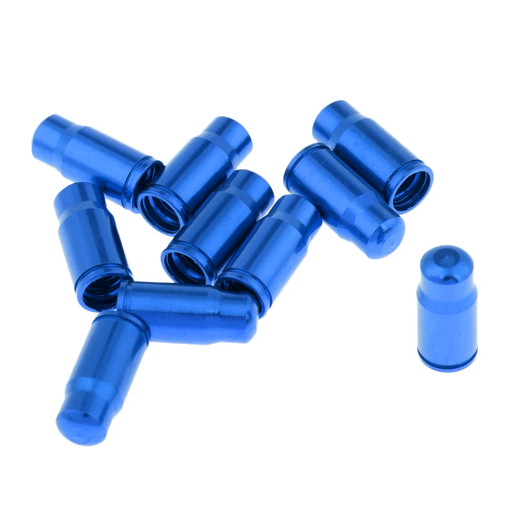  10 Pieces / Set Bike Bicycle Road Racing Colored Presta Valve Cap Dust Covers Cycling Accessories Bicycle Presta Valve Cap