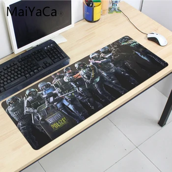

MaiYaCa Tom Clancys Rainbow Six Mouse Pad pad Overlock Edge Big Gaming mouse Pad Send BoyFriend the Best Gift
