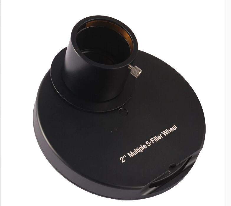 

Telescope 2" 5-Position Manual Filter Wheel For Astrophotography to CCD Camera