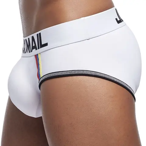 JOCKMAIL Brand underwear men penis pouch cueca Gay underwear cotton Sexy push up men briefs calzoncillos hombre panties Shorts Multan