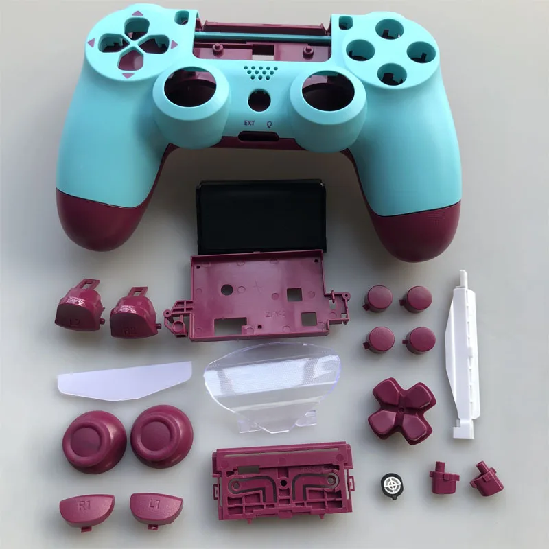 

PS4 PRO Controller Full Set Housing Case Shell Cover Replacement Skin for Sony PlayStation 4 V2 Pro PS4 PRO JDM 040 JDS 040