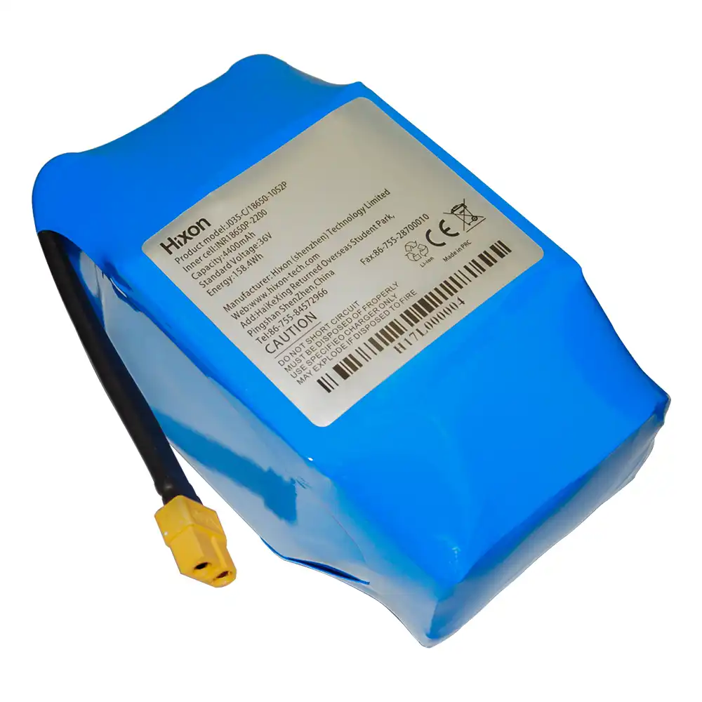 36V 4400mah 4.4Ah battery pack For 36 volt 2 Wheel Balancing Electric Scooter