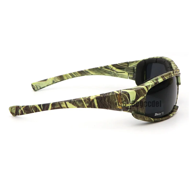 Daisy C6 военные очки пуленепробиваемые армейские поляризованные солнцезащитные очки X7 4 линзы мужские охотничьи стрельбы страйкбол тактические очки