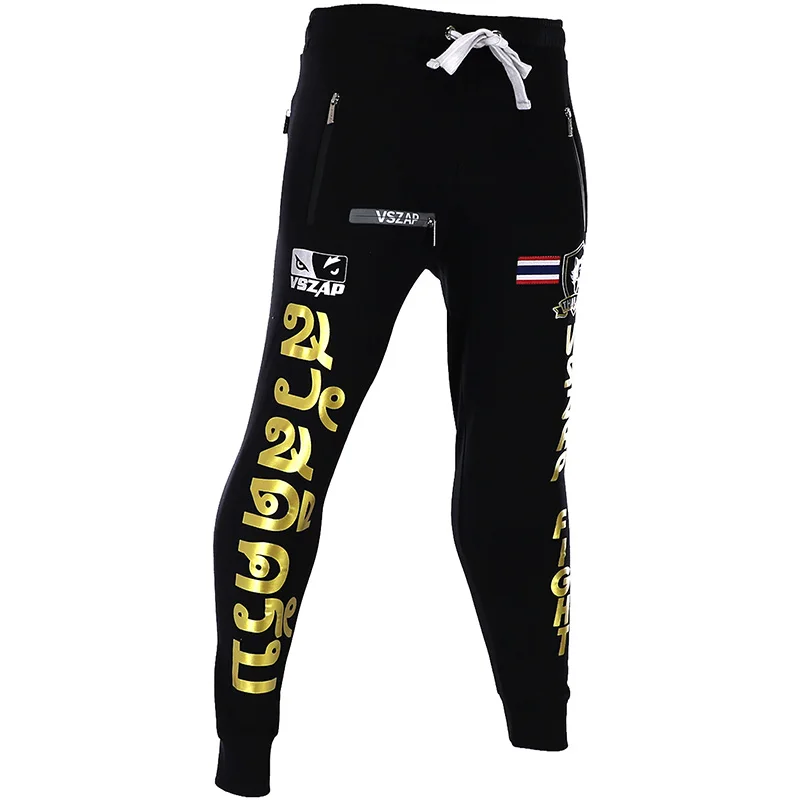 Мужские спортивные шорты VSZAP тренировочные и брюки MMA Муай Тай боксерские штаны