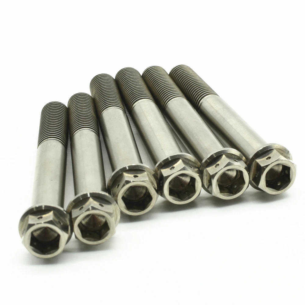 Titanium bolts  M10X75mm Allen hea head motocycle DIY Titanium color  (1)