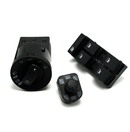 

3Pcs New Window Switch Headlight switch mirror switch For AUDI A4 S4 B6 B7 RS4 SEAT Exeo 8E0 959 851 8E0941531B 8E0959565A