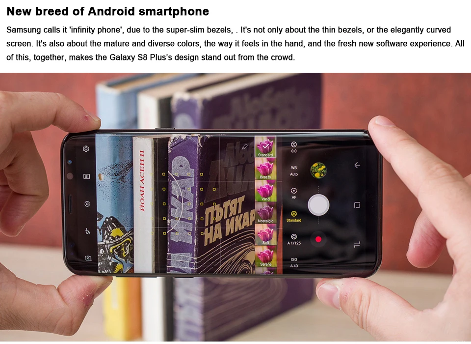 Оригинальный samsung Galaxy S8 плюс SM-G955U 4 Гб Оперативная память 64 Гб Встроенная память 6,2 "одной сим Восьмиядерный Android отпечатков пальцев 12MP 3500 mAh