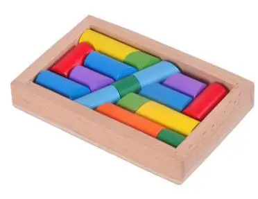 Деревянная головоломка металлическая проволочная Головоломка традиционная Детская образовательная игра игрушка для детей и взрослых - Цвет: Model 13