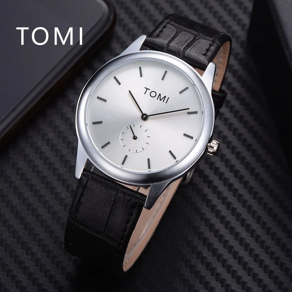 

Tomi Brand Men Watches Luxury Top Fashion Military Clock Quartz Wristwatches Luxury Simple Sport Clock Relogio Masculino