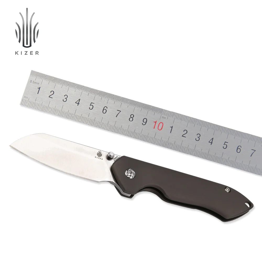 

Kizer survival knife hunting knife Ki3504A2 ball bearing knife high hardness edc tool