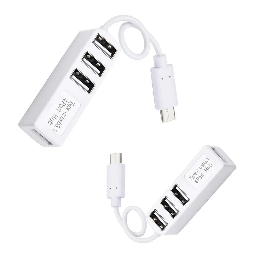 Тип с разъемами типа C и 4-Порты и разъёмы USB 3,0 док-станция USB 3,1 адаптер для MacBook Pro() и Другое Тип-C Sup Порты и разъёмы ed устройств 66