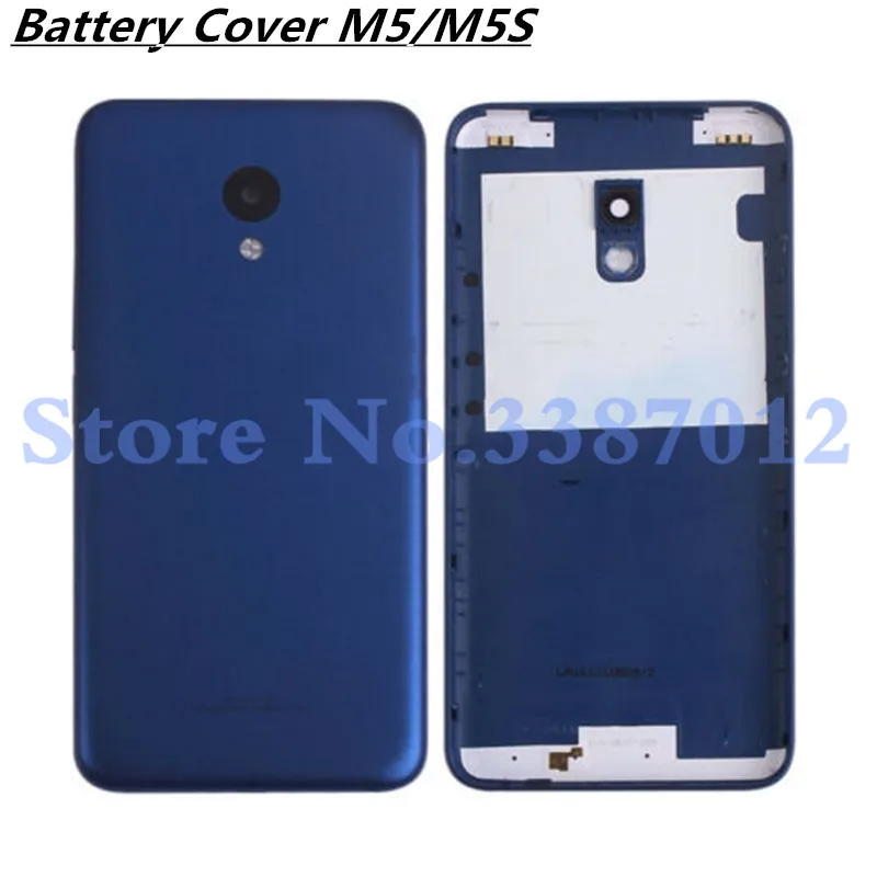 

Battery Door Back Cover Housing Case For MEIZU M5 5.2 Inch With Antenna+Power Volume Buttons+Camera lens