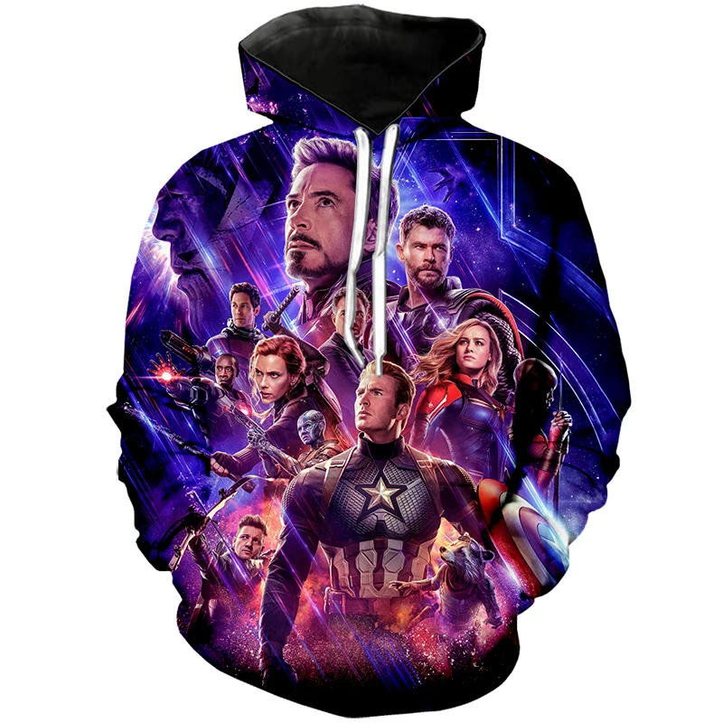 PLstar Cosmos Marvel Avengers 4 Infinity War Iron Man Tony Stark Hoodie ...