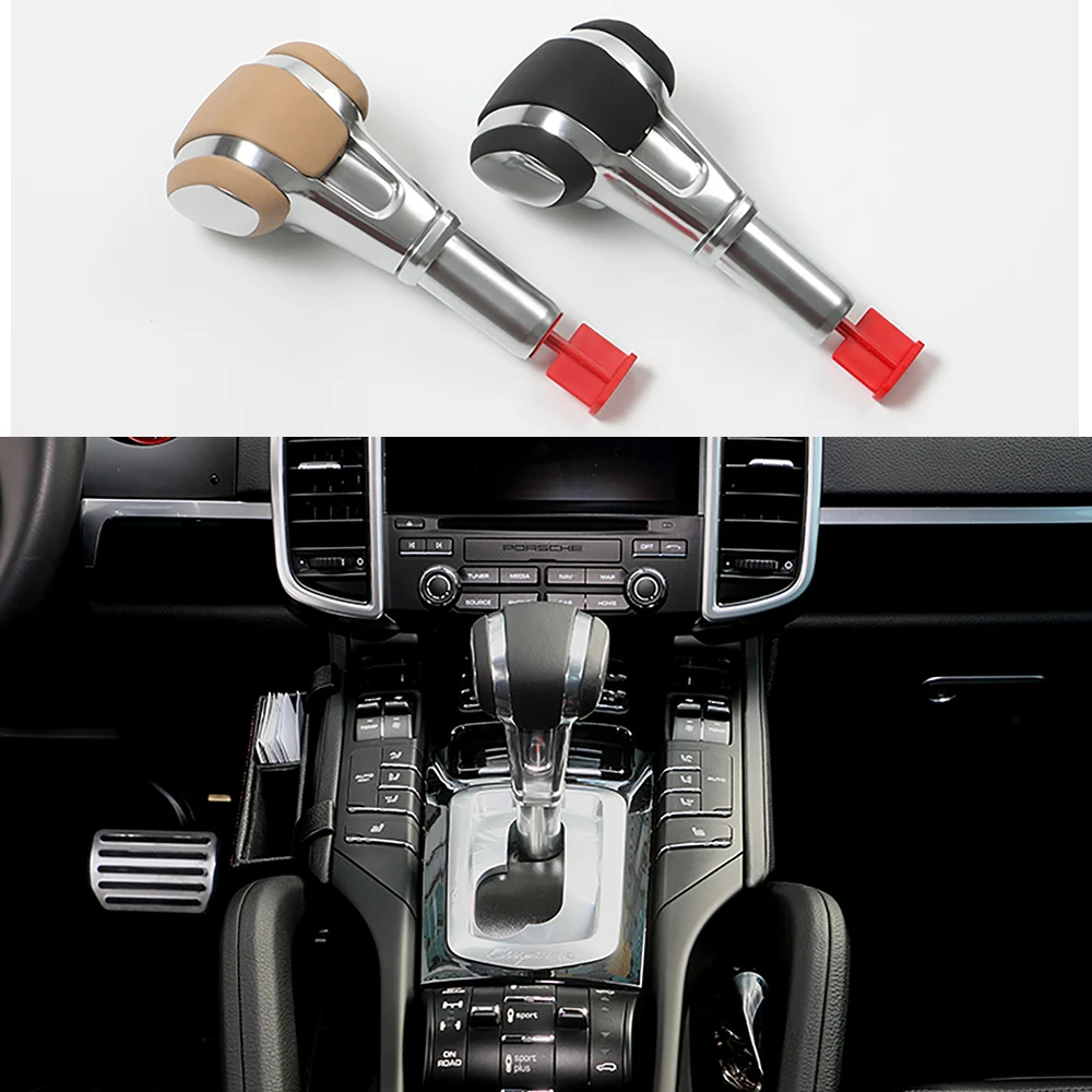 

1PCS Car Gear Shift Knob Head Stick For Porsche Cayenne 2011 2012 2013 2014 2015 2016 2017 Modified Aircraft Gears
