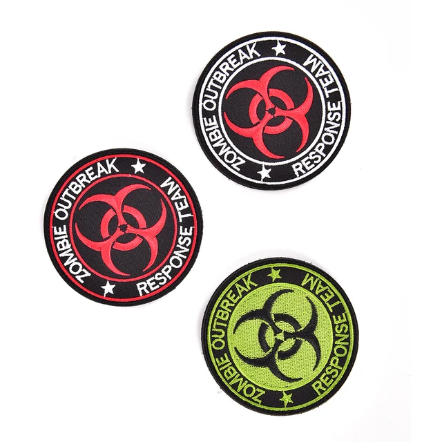 Best Offers Embroidery Patch Zombie Outbreak Response Team Embroidered Patches Morale Tactical Military Army Armband Clothing Cap Bag Badge
