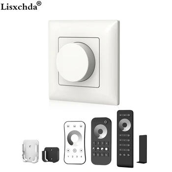 

1CH Rotary Panel output 0-10V LED Dimmer 2.4G 4-zone RFremote control KL 0-10v dimmer input AC85-265V