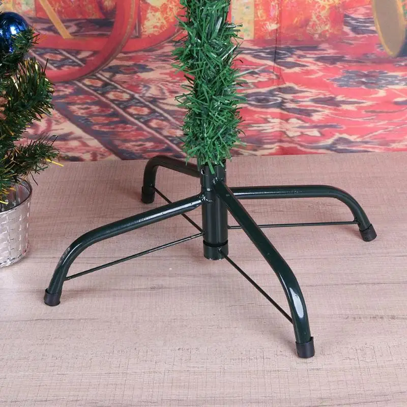 

4 Feet Christmas Tree Base Holder Support Tree Metal Stand Foot Holder Shelf Rack Natal New Year Christmas Decorations for Home